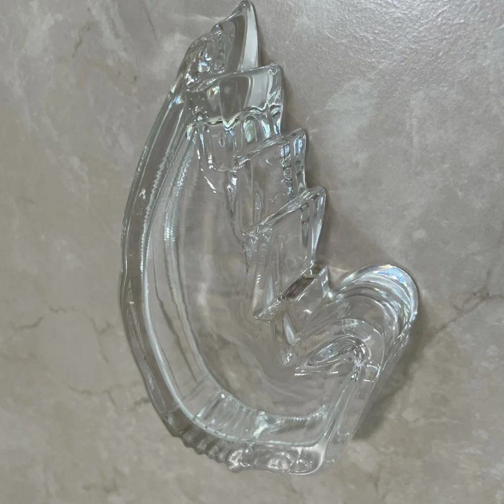 ✨3 for $15 Vintage Heavy Duck Crystal Ashtray, bundle 3 ashtrays for 15$🔥🔥 - Picture 3 of 4